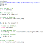 Code of zfs disk spindown